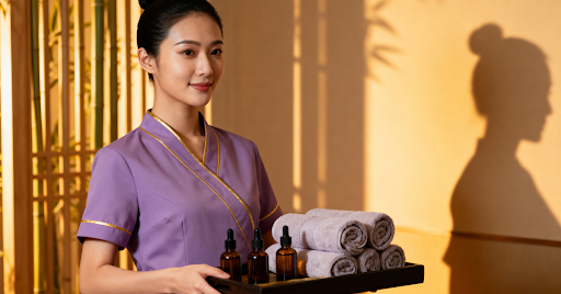 Asian spa therapy techniques for mind and body balance